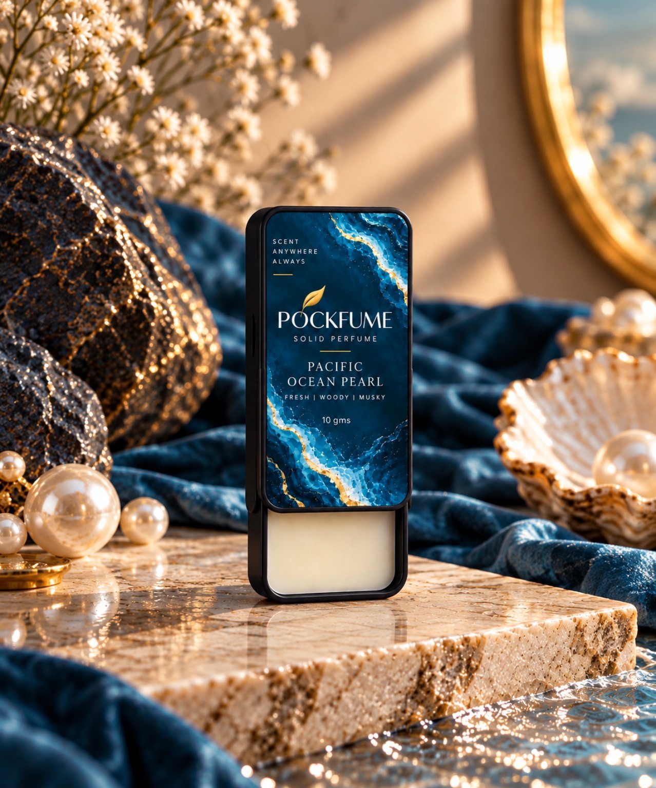 Pacific Ocean Pearl solid perfume